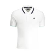 Slim Fit Polo Skjorte med Kontrastdetaljer