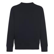 Sort Crew Neck Genser