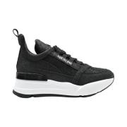 Luksus Dame Sneakers Svart