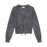 Mohair Tie String Cardigan Paloma Melange