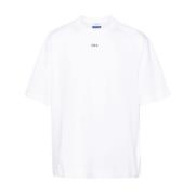 Bomull Logo Print Crew Neck T-skjorte