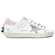 Superstar White and Pink Sneakers