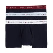 3-Pack Stretch Bomull Boxer Trunks