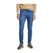 Skinny denim bukser allsidig og trendy