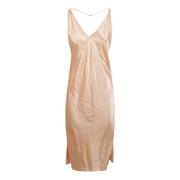 Silk Midi Dress