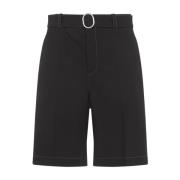 Sorte stilige shorts for menn