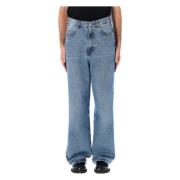 Country Blue Wide Leg Jeans