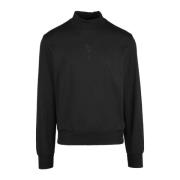 Svart Sweatshirt for Menn