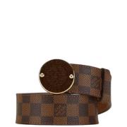 Pre-owned Leather belts