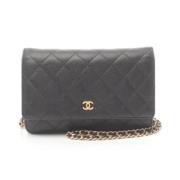 Pre-owned Leather chanel-bags