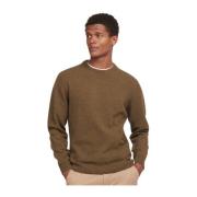 Grønn Essential Pullover Patch Crew Genser