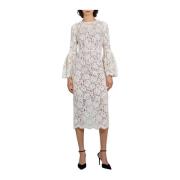 Ivory Blonde Midi Kjole