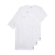 Hvit Polo Ralph Lauren 3-Pack V-Lneck Undershirt T-Shirt