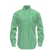 Grønn Polo Ralph Lauren Long Sleeve Sport Shirt Skjorte