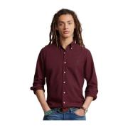 Rød Polo Ralph Lauren Long Sleeve Sport Shirt Skjorte