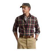 Flerfarvet Polo Ralph Lauren Classic Fit Plaid Brushed Oxford Shirt Sk...