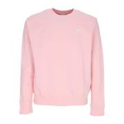 Lett Crewneck Sweatshirt Pink Bloom