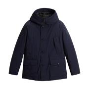 Arctic Stretch Down Parka Blue