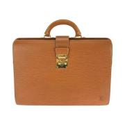 Pre-owned Leather briefcases