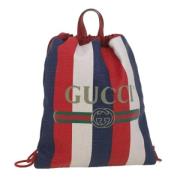 Pre-owned Canvas gucci-bags