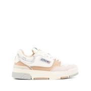 Lav Naturlig Beige Kamel Sneaker