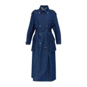 Denim Trench Coat