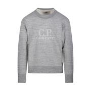 Grå Crew Neck Sweatshirt