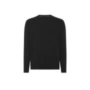 Svart Jersey Sweatshirt