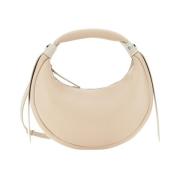 Ivory skinn hobo håndveske