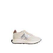 Nappa Skinn Sneakers med Metallic H