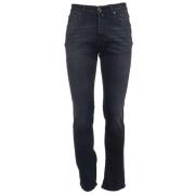 Slim Fit Bard Jeans med Brodert Logo