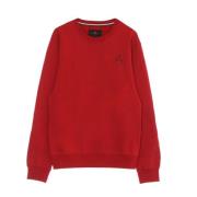 Rød Fleece Crew Neck Sweatshirt