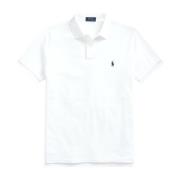 Hvit Iconic Mesh Polo Shirt