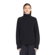 Luksuriøs Ull Turtleneck Jumper