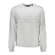 Langermet Crewneck Sweatshirt Hvit