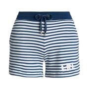 Strikket Stripete Shorts