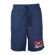 Bomullsblanding Bermuda Shorts