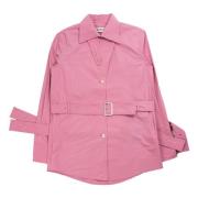 Duchess Pink Trench Skjorte Styling