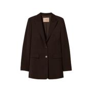 Kaffe Sjokolade Blazer Jakke