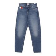 Avslappet Tapered Denim Jeans