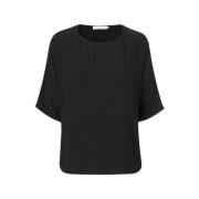 Relaxed Fit Viscose Tee