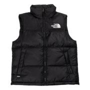 Retro Nuptse Vest i Svart