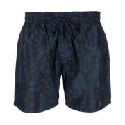 Badeshorts med Paisley-mønster