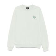 Beige Sweatshirt for Menn