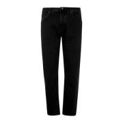 Slim Svart Stretch Denim Jeans