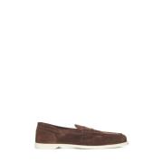 Brun Loafer Sko Elegant Stilig