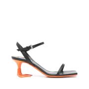 Svarte Slingback Sko