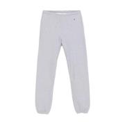 Grå Bomullsblanding Jersey Sweatpants