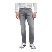 Slim Fit Straight Leg Zip Fly Jeans