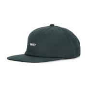 Flat skyggehue Bold Twill Strapback